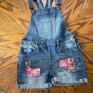Denim overalls
